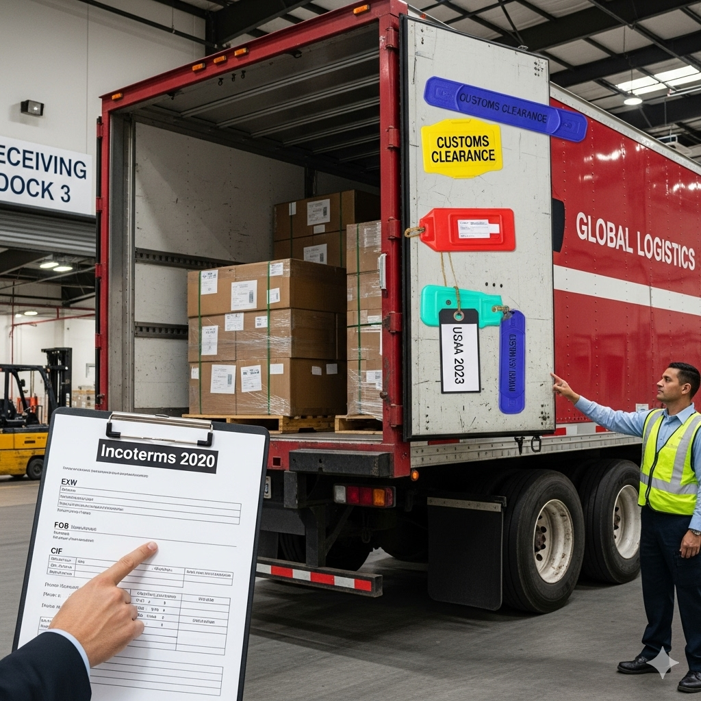 Incoterms document & freight